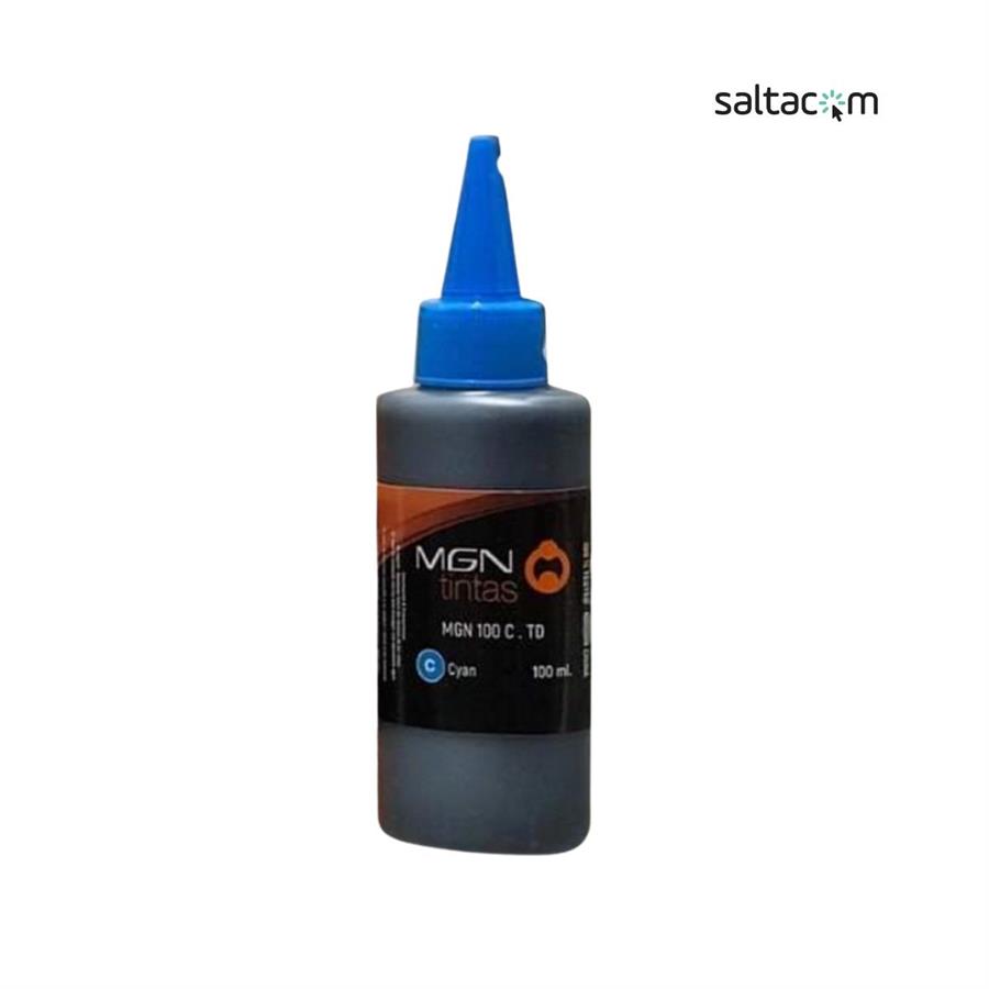 TINTA MGN UNIVERSAL 100ML CYAN C/PICO VERTEDOR