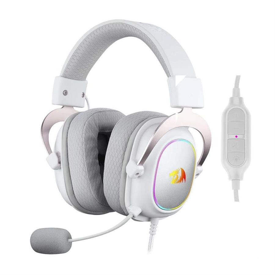 AURICULARES REDRAGON ZEUS X WHITE H510W-RGB