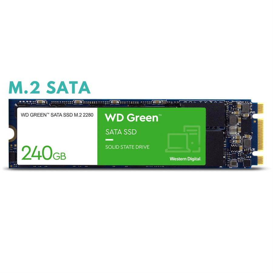 DISCO SSD M.2 SATA 240GB WESTERN DIGITAL GREEN