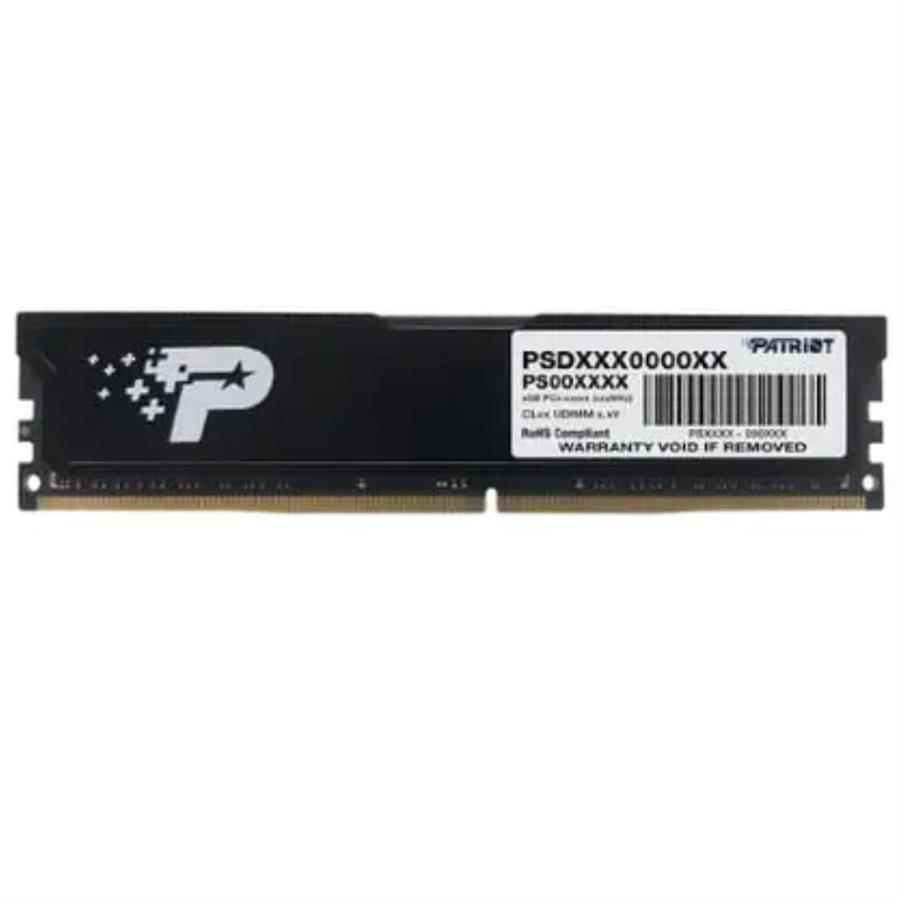 MEMORIA DDR4 8GB 2666MHZ PATRIOT SIGNATURE CL19 BLACK