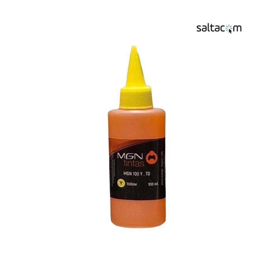 TINTA MGN UNIVERSAL 100ML AMARILLO C/PICO VERTEDO