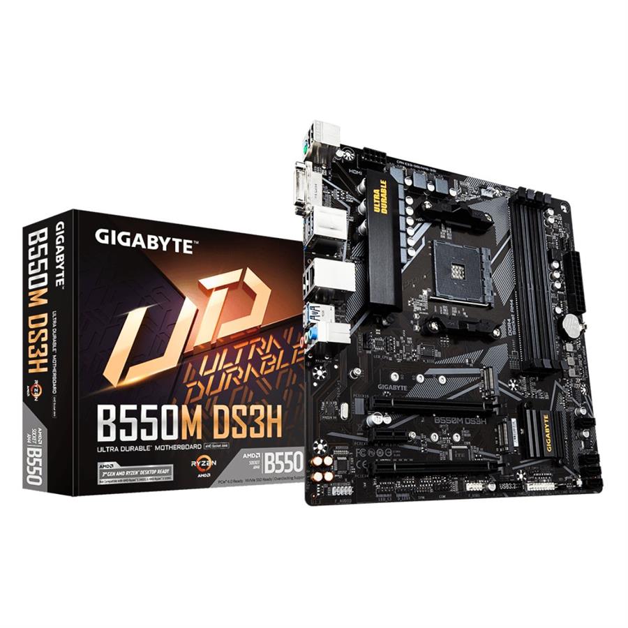 MOTHERBOARD GIGABYTE B550M K AM4 DDR4