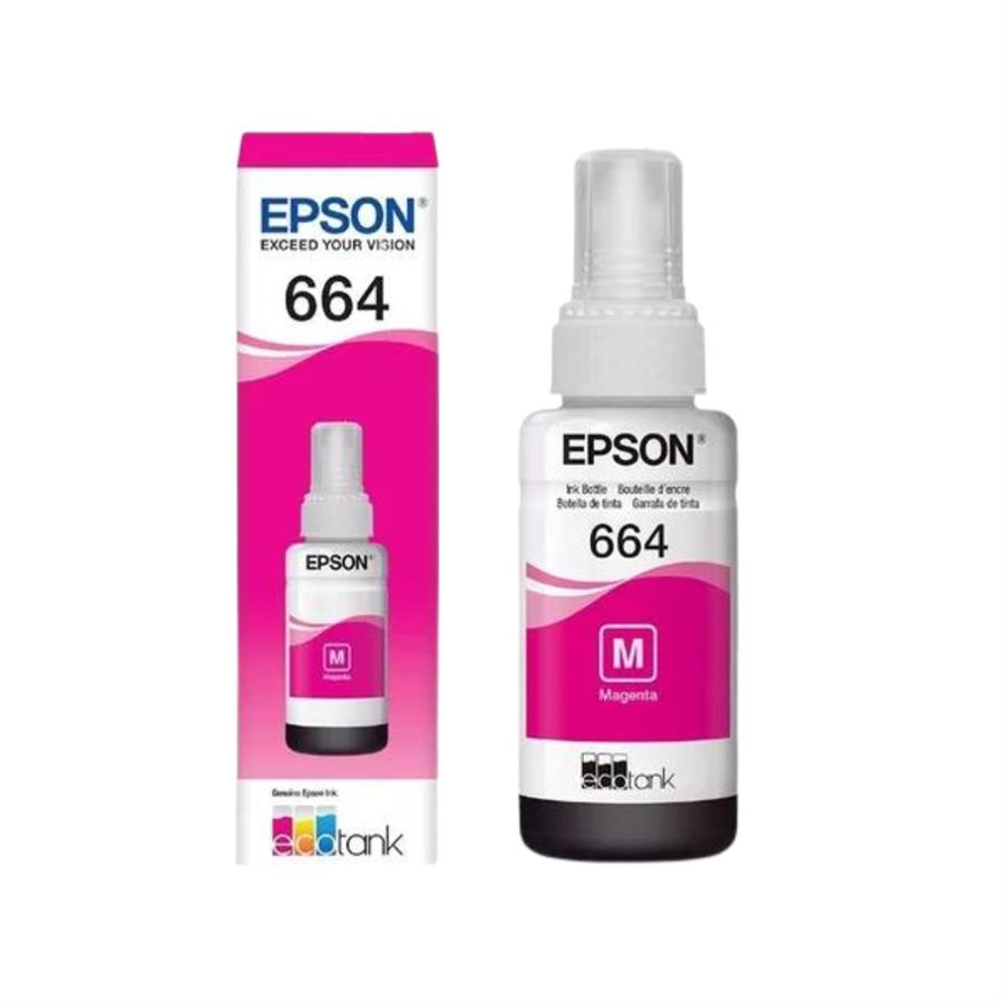 TINTA EPSON T664 320AL MAGENTA P/L200/210/L355 | 70ML