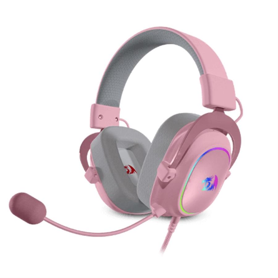 AURICULARES REDRAGON ZEUS X PINK H510P-RGB