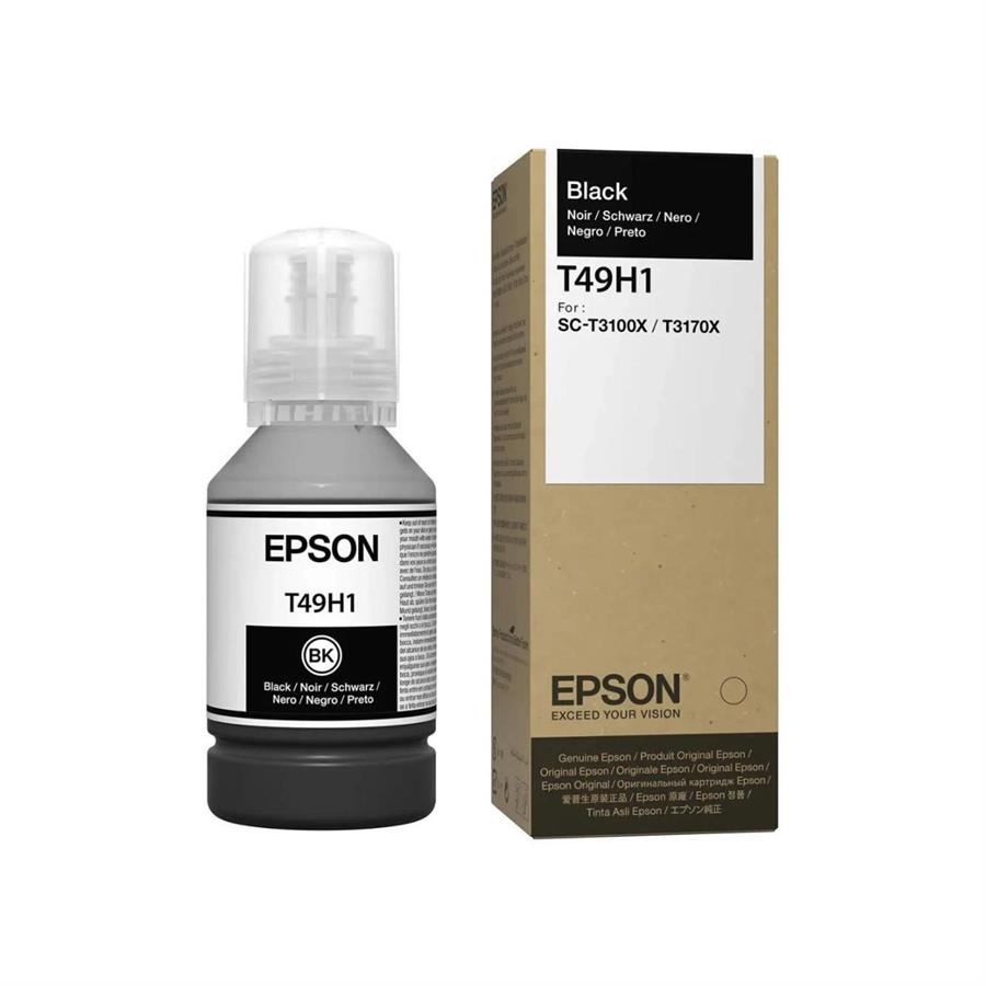 BOTELLA EPSON T49H100 NEGRO P/T3170X 140 ML