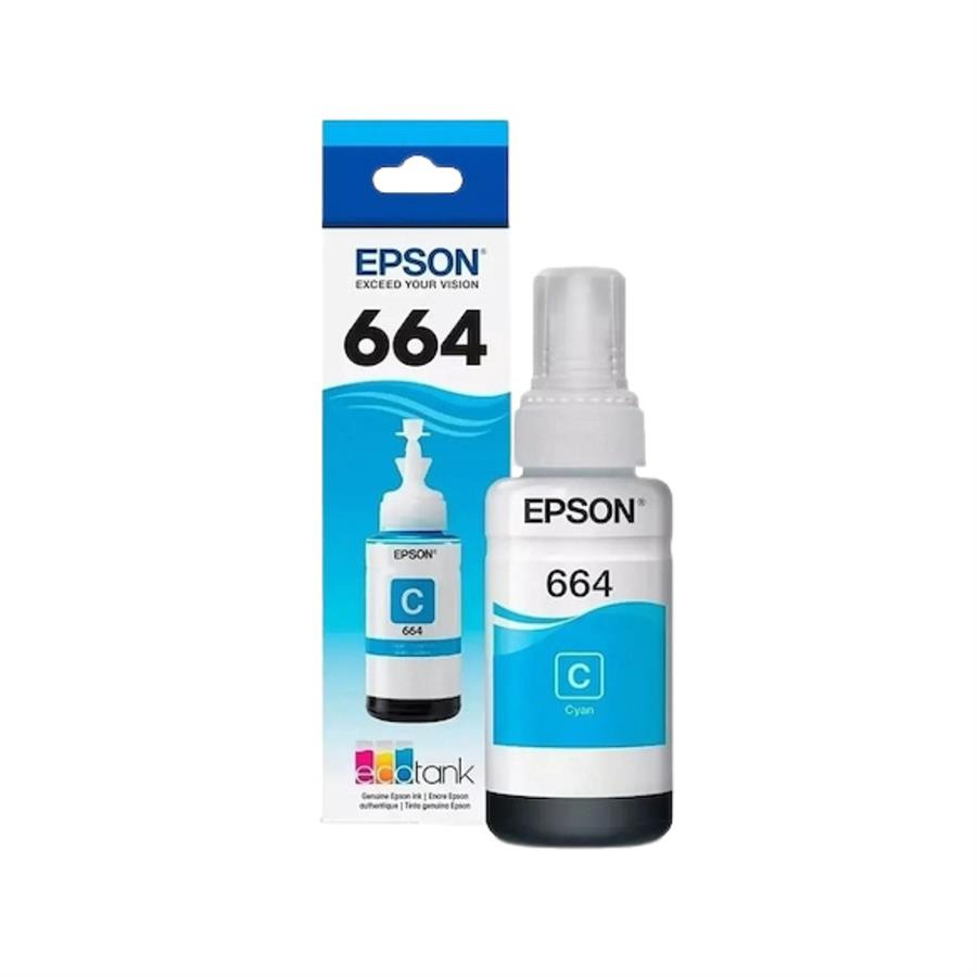 TINTA EPSON T664 220AL CYAN P/L200/210/L355 | 70ML