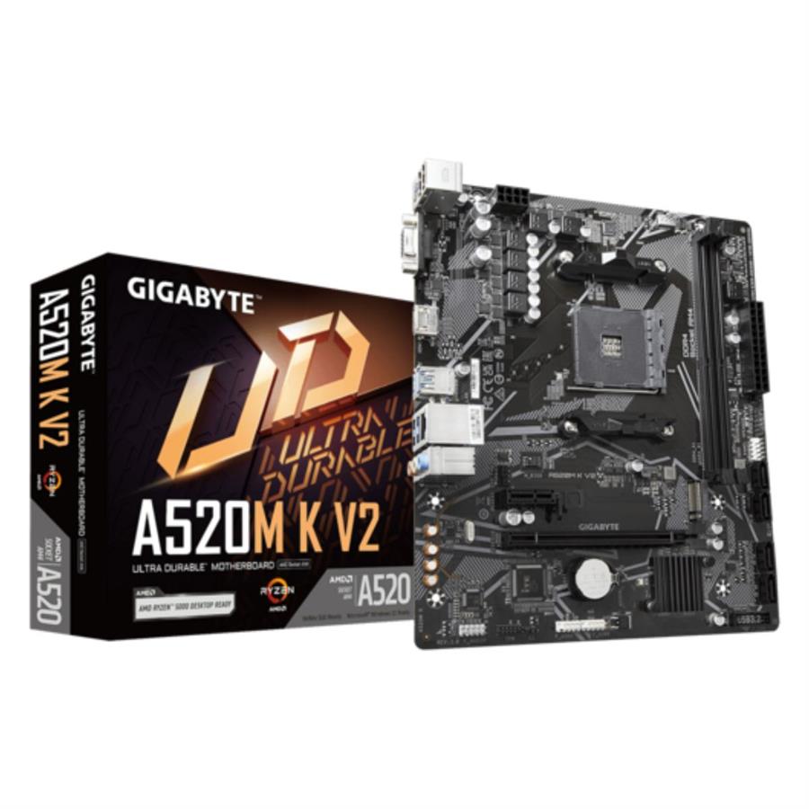 MOTHER GIGABYTE AM4 A520M K V2 BOX M-ATX