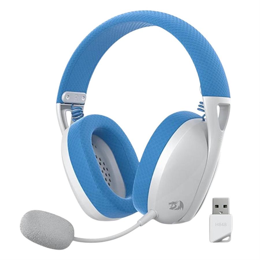AURICULARES REDRAGON IRE WHITE/BLUE H848B