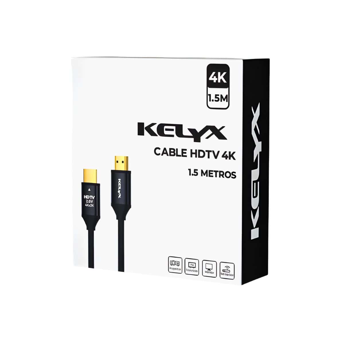 CABLE KELYX HDMI 4K – 1.5 METROS
