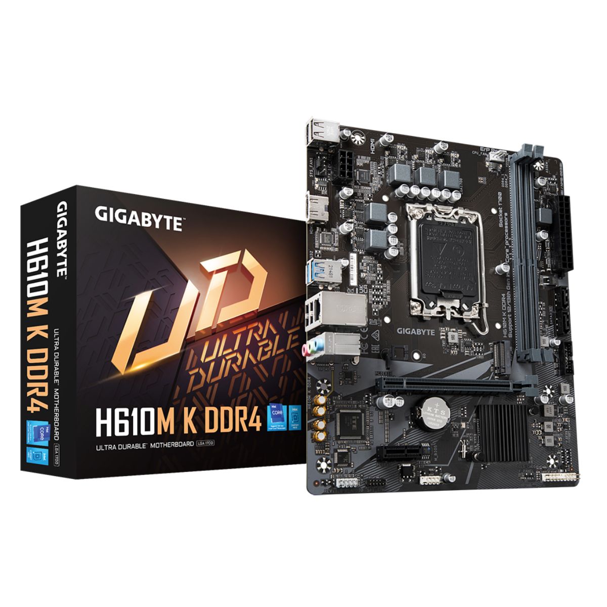 MOTHERBOARD S1700 GIGABYTE H610M K DDR4