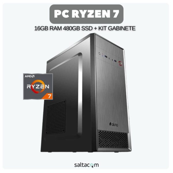 PC AMD RYZEN 7 5700G+16G+SSD480