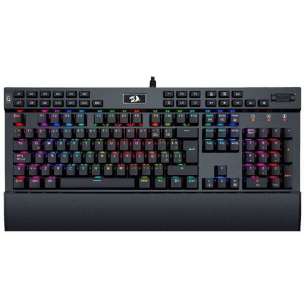TECLADOS REDRAGON YAMA BLACK PURPLE SWITCH SPANISH K550-1-SP