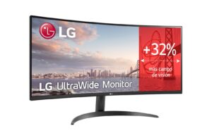 MONITOR LG 34 CURVO ULTRAWIDE 34WR50QK WQHD 100 Hz (II) (9175)
