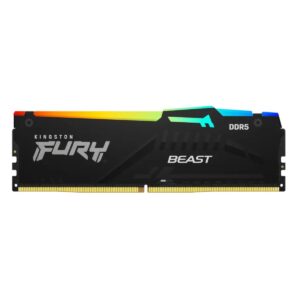 MEMORIA PC DDR5 KINGSTON 16GB FURY BEAST 5600MHZ RGB