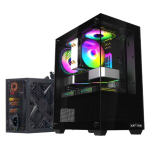 GABINETE GAMER RAPTOR NOVA PRIME C/FUENTE RAPTOR VOLT 750W 80+ BRONZE