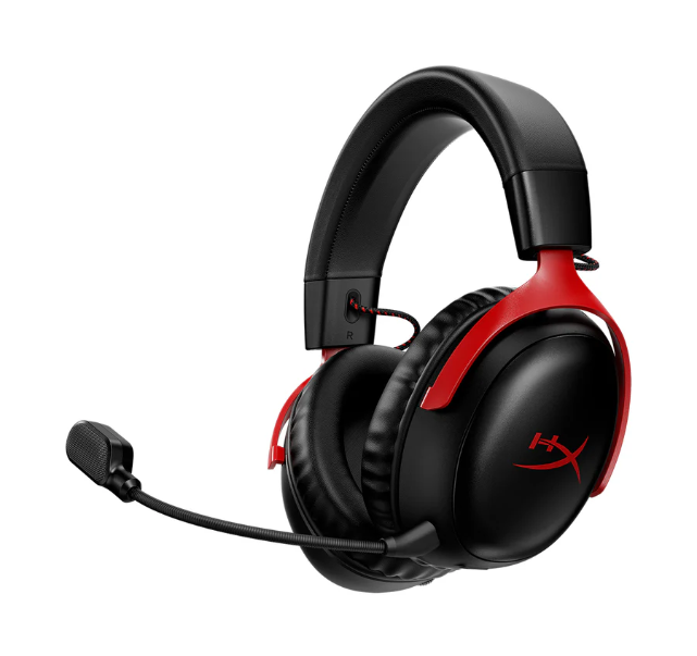 Auricular HyperX Cloud III Wireless Black/Red (1734) Auricular HyperX Cloud III Wireless Black/Red (1734) - Imagen 1
