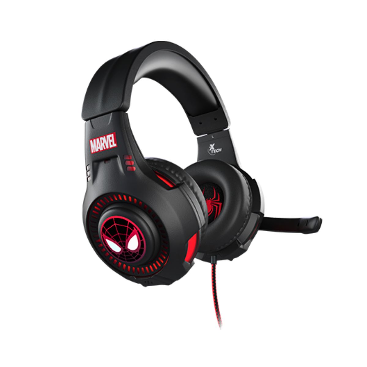 AURICULARES SPIDER-MAN X-TECH CCABLE Y MICROFONO AURICULARES SPIDER-MAN X-TECH C/CABLE Y MICROFONO - Imagen 1