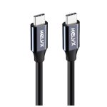 CABLE KELYX USB TYPE C A TYPE C 65W / 10GBP - 4K ULTRA HD 1MT