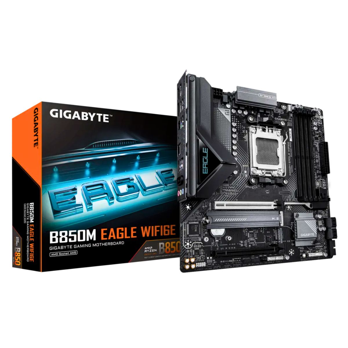 MOTHERBOARD-AM5-GIGABYTE-B850-EAGLE-WIFI6E.jpg MOTHERBOARD (AM5) GIGABYTE B850 EAGLE WIFI6E - Imagen 1