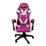 SILLA GAMER SYX GC-S02 PW PURPURA BLANCO RGB