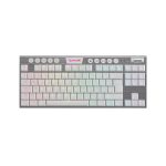 TECLADO REDRAGON HORUS TKL C/CABLE - WHITE RED SWITCH SPANISH K622W