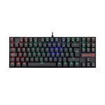 TECLADOS REDRAGON KUMARA BLACK RED SWITCH SPANISH K552-KR-SP RAINBOW