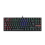TECLADO REDRAGON KUMARA BLACK RED SWITCH SPANISH RGB / K552RGB-1R-SP