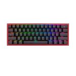 TECLADO REDRAGON FIZZ PRO BLACK RED SWITCH SPANISH WIRELESS K616-RGB B SP