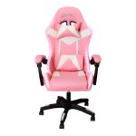 SILLA GAMER SYX GC-S02 PK WH ROSA BLANCO RGB