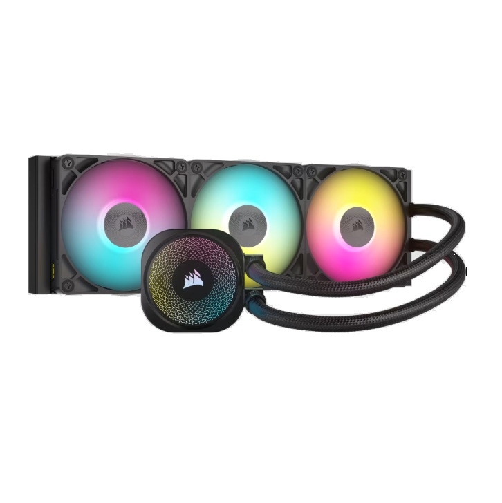 Water Cooling Corsair iCUE LINK TITAN 360 RX RGB 3x CPU Cooler 360mm Black (5432) Water Cooling Corsair iCUE LINK TITAN 360 RX RGB 3x CPU Cooler 360mm Black (5432) - Imagen 1