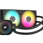 Water Cooling Corsair iCUE LINK TITAN 240 RX RGB 2x CPU Cooler 240mm Black (5418)