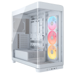 Gabinete Corsair FRAME 4500X LX-R RGB Mid-Tower TG White (2800)