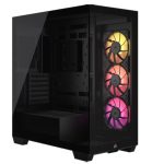 Gabinete Corsair iCUE 3500X RGB Mid-Tower TG Fan iCUE x3 Black (8389)