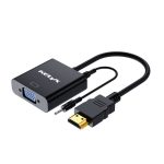 CONVERSOR DE HDMI A VGA + AUDIO PLUG 3.5MM