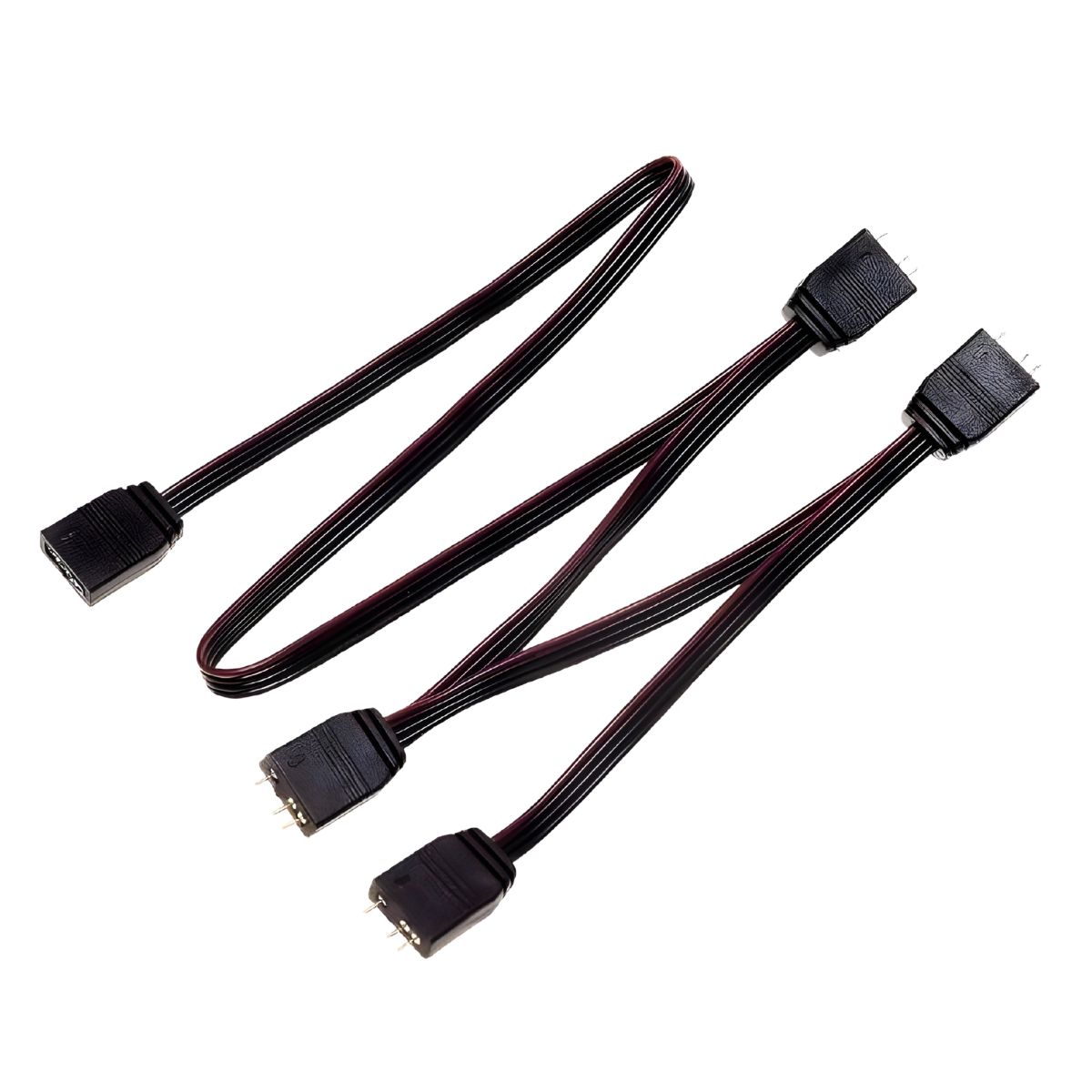 CABLE ARGB SPLITTER ID-COOLING 1X4 3PINES 5V CABLE ARGB SPLITTER ID-COOLING 1X4 3PINES 5V - Imagen 1