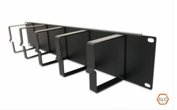 ORGAB-002 ACC.RACK GLC ORGANIZADOR DE CABLE DE 2U GLC P/RACK - Imagen 1