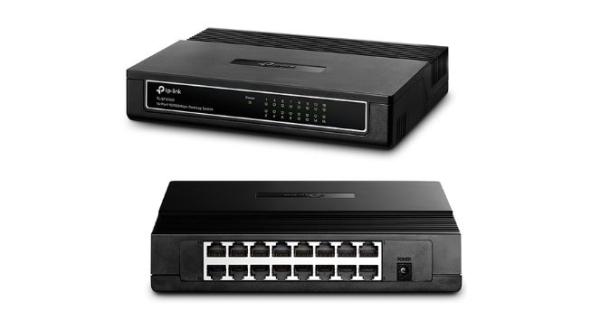 TL-SF1016D SWITCH TP LINK 16 PUERTOS 10/100 MBPS - Imagen 1
