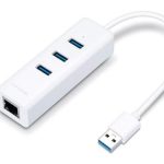 ACC.TP LINK USB 3.0 3-PORT HUB & GIGA ETH ADAPTER
