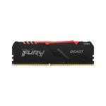 DDR4 8GB KINGSTON 3600MHZ CL17 FURY BEAST RGB - Imagen 2