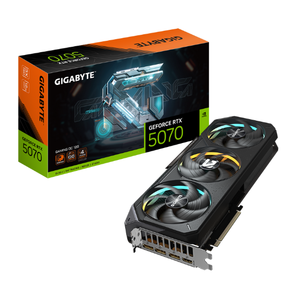 VGA Gigabyte GeForce RTX 5070 GAMING OC 12G (5722) VGA Gigabyte GeForce RTX 5070 GAMING OC 12G (5722) - Imagen 1