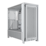Gabinete Corsair FRAME 4000D Mid-Tower TG Full Modular White (5568)