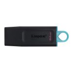 PEN DRIVE 3.2 DTX 64GB KINGSTON EXODIA NEGRO