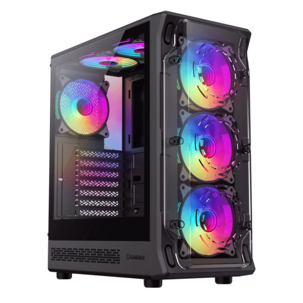 POS #727 GABINETE GAMEMAX STARLIGHT 2 AB 6*FAN ARGB E-ATX - Imagen 1