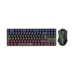 KIT DE TECLADO Y MOUSE T-DAGGER ADVANCE FORCE 2EN1 BLACK T-TGS005-LIT