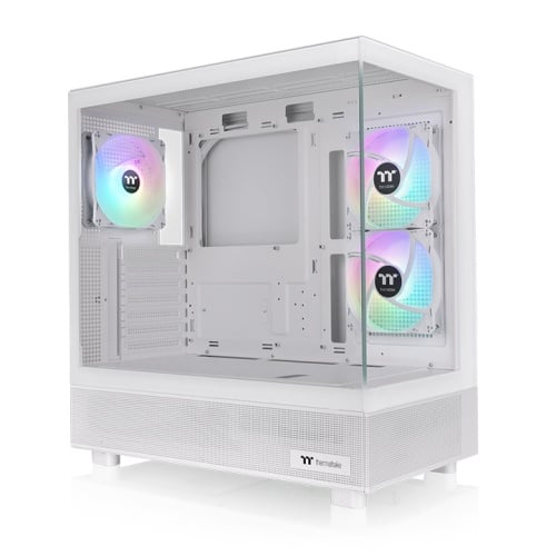 Gabinete TT View 270 Plus Mid-Tower TG x2 Fan ARGB x3 Snow White (4199) Gabinete TT View 270 Plus Mid-Tower TG x2 Fan ARGB x3 Snow White (4199) - Imagen 1