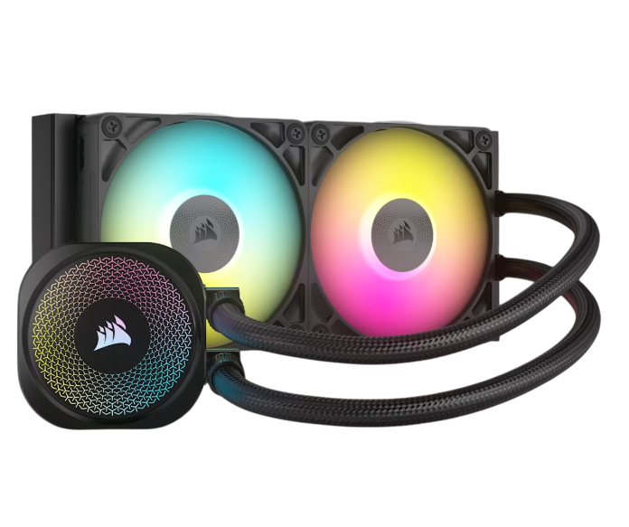 Water Cooling Corsair iCUE LINK TITAN 240 RX RGB 2x CPU Cooler 240mm Black (5418) Water Cooling Corsair iCUE LINK TITAN 240 RX RGB 2x CPU Cooler 240mm Black (5418) - Imagen 1