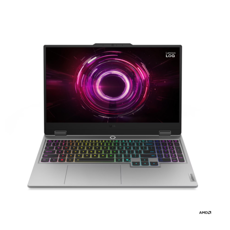 Notebook Lenovo LOQ 15AHP10 15.6" FHD 144HZ R7 250 IA 16GB 5600 +SLOT LIBRE DDR5 512GB NVME RTX5050 8GB GDDR7 SIN SO (9206) Notebook Lenovo LOQ 15AHP10 15.6" FHD 144HZ R7 250 IA 16GB 5600 +SLOT LIBRE DDR5 512GB NVME RTX5050 8GB GDDR7 SIN SO (9206) - Imagen 1