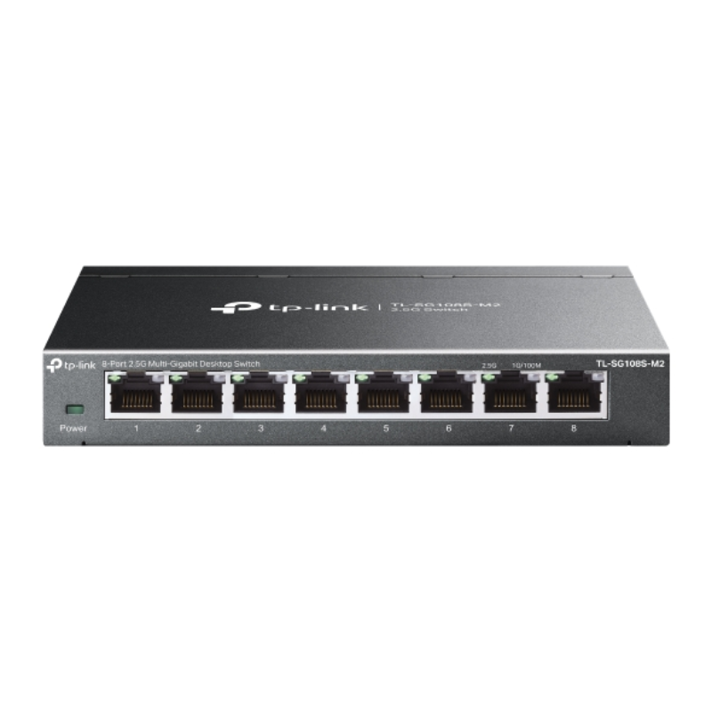 TL-SG108S-M2 Switch desktop 8 Port LAN 2.5G (5146) TL-SG108S-M2 Switch desktop 8 Port LAN 2.5G (5146) - Imagen 1