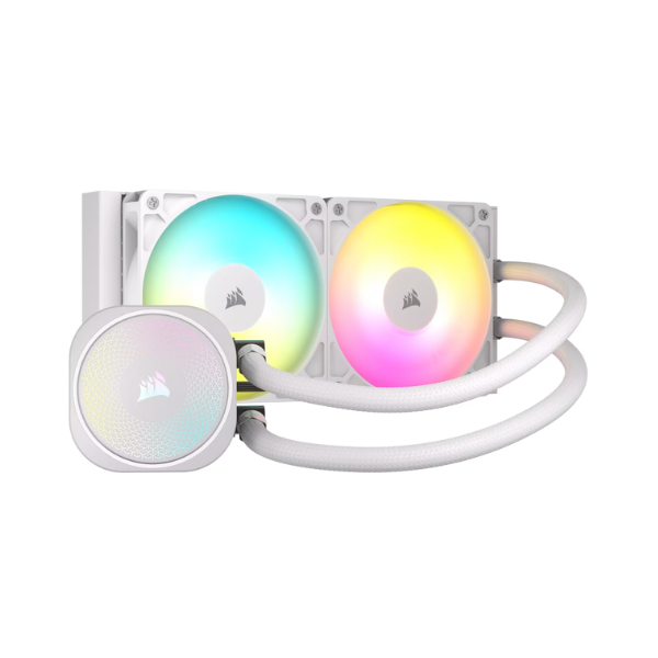 Water Cooling Corsair NAUTILUS 2x CPU Cooler 240mm RS ARGB White (7580) Water Cooling Corsair NAUTILUS 2x CPU Cooler 240mm RS ARGB White (7580) - Imagen 1