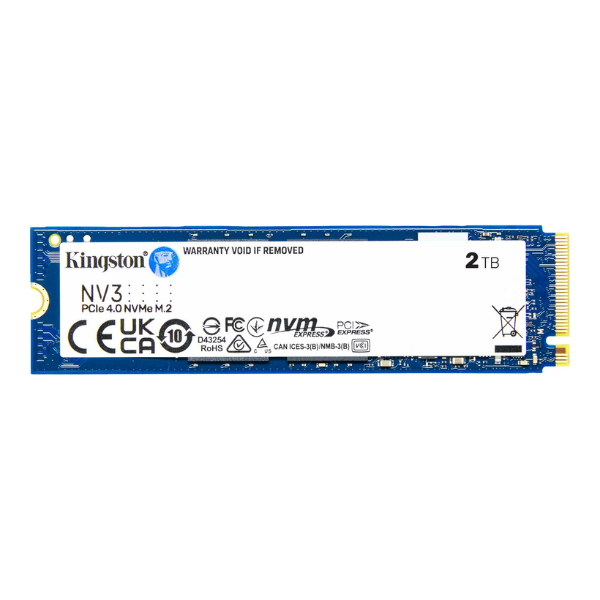 Disco SSD M.2 KINGSTON SNV3S 2000GB NVMe PCIe 4.0 (4783) Disco SSD M.2 KINGSTON SNV3S 2000GB NVMe PCIe 4.0 (4783) - Imagen 1